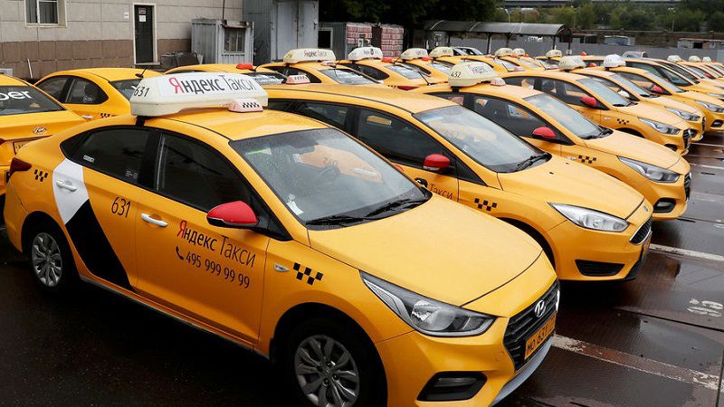 Таксопарк Яндекс Такси Автомобили Яндекс Такси